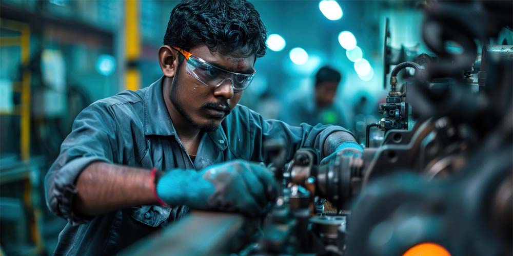 Missing parts in electronics manufacturing: Blue-collar workers, engineers